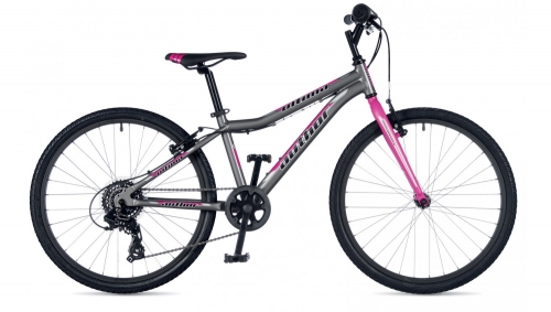 Велосипед AUTHOR (2019) Ultima 24", рама 12,5", колір - сіро-рожевий