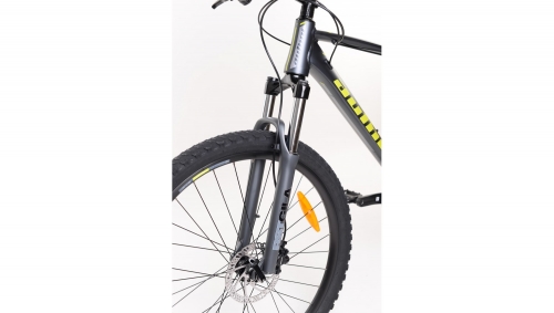 Велосипед AUTHOR Impulse II 27.5", сірий-лимонний (2020)