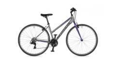 Велосипед AUTHOR (2022) Thema 28", рама 19", сірий- фіолетовий