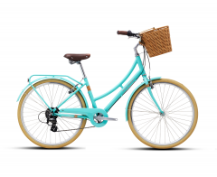 Велосипед Polygon OOSTEN 26", 43 см (2021) бірюзовий