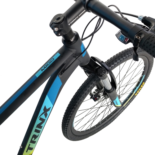 Велосипед 26" Trinx M100 рама 19" 2022 чорний / сірий