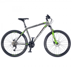 Велосипед AUTHOR (2018) Solution 27.5", рама 17" сірий-зелений